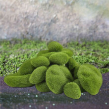30PCS 3 Size Artificial Moss Rocks Decorative, Green Moss Balls,for Floral Arrangements Gardens and Crafting
