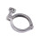 2 Peças Tri-Clamp Aço Pino Único Braçadeira Tri para Serviço Pesado com Porca de Orelha para Virola TC com Junta de Silicone 2 Polegadas 10