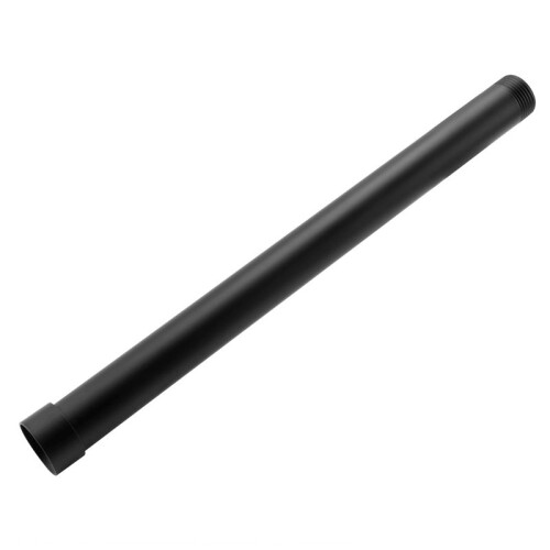 Svart DuschföRläNgningsröR 30 cm LäNgd DuschblandarröR MäSsing DuschröR Badkar