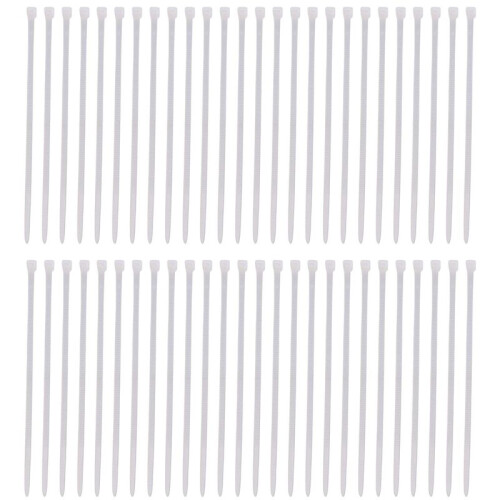 Cable ties INDUSTRIAL QUALITY Cable ties: 100x2.5mm Color: White Quantity: 50 pieces