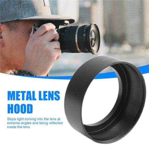 49 Mm Montering Standard Metall Motljusskydd för 2