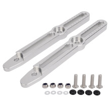Adjustable Windscreen Mounting Kit, Windscreen Adjusters with Smooth Operation and Compact Design for Suzuki V Strom800DE DL800Models Featuring