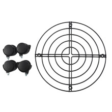 Metal Plant Flower Pot Stand Trolley Caddy Wheels Indoor Outdoor Home Garden tools