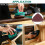 60pcs Triangular Hook and Loop Triangle-Sandpaper, Fit 3-1/8 Inch Oscillating Multi Tool Sanding Pad, Assorted 40 60 80 100 120 240 Grits 5