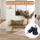 High Profile Bell Glides Replacement for Office Chair Without Wheels & Bar Stool, Fixed Stationary Caster Glide, 5-Pack 2