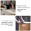 60pcs Triangular Hook and Loop Triangle-Sandpaper, Fit 3-1/8 Inch Oscillating Multi Tool Sanding Pad, Assorted 40 60 80 100 120 240 Grits 2