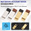 Pen Loop Traveler Notebook Leather Pen Holder with Stainless Steel Clip 4 Pack 3