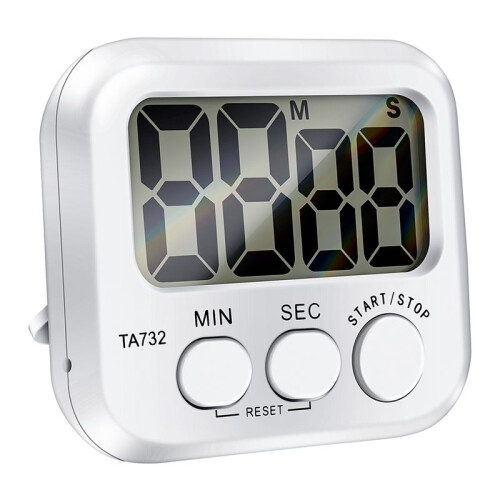 Digital Kitchen Timer, Large Screen Large Font Display, Magnetic Back Cooking Timer, Loud Alarm 1