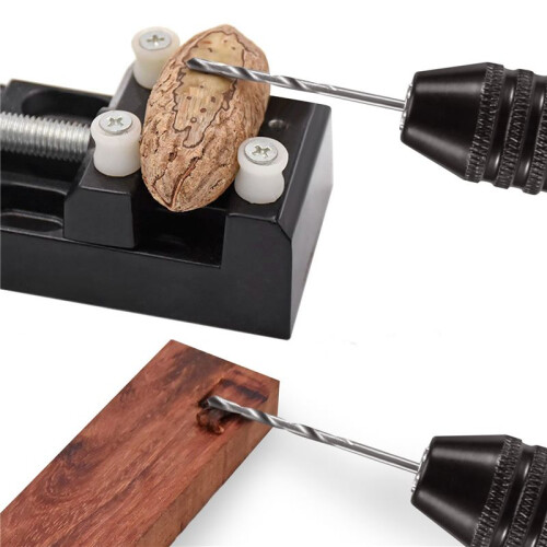 Hand Drill Bits Set 31Pcs Hand Drill Set Precision Pin Vise Micro- Twist Drill Bits For Metal Wood, Delicate Manual Work, Electronic Assembling 2