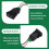 Auto Retrofit  Waterproof Toggle  Fog Lamp  With 4  For   White Light 5