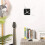 Clock Movement Mechanism with Silver Hour Minute Second Hand DIY Tools Kit 6