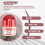 AC 220V 15W Red Light Industrial Signal Tower Flash Warning Lamp 2