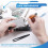 Manual Tool Black Plastic Flat Tip Anti-static Tweezers 3