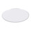Transparent 3mm thick Mirror Acrylic round Disc Diameter:85mm 1
