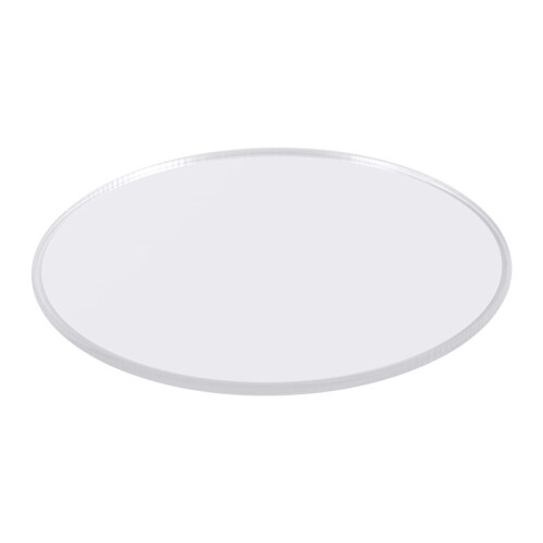 Transparent 3mm thick Mirror Acrylic round Disc Diameter:85mm