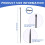 100 x Thin Black Cable Tidy Ties Zip Ties Cord Strap Wrap 200mm x 3mm 7