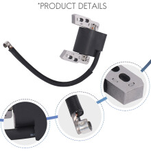 Lawn Electronic Ignition Coil For Briggs & Stratton 695711 802574 796964 Black