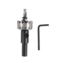 Hole Saw Tooth HSS Steel Hole Saw Drill Bit Cutter Tool for Metal Wood Alloy 22mm