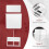 2 in 1 White 24 Pieces Microscope Slides Staining Rack Dish Set 5