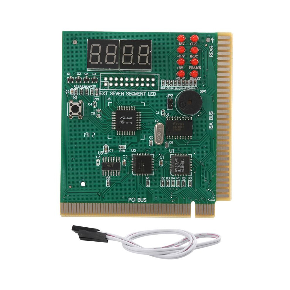 Diagnostic Pci 4-Digit Card Pc Motherboard Post Checker Tester Analyzer Laptop 4711121496226