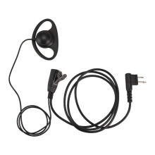 2 Pin Advanced D Shape Clip-Ear Ptt Headset Earpiece Mic For  2 Way Radios GP88S GP300 GP68 GP2000 GP88 GP3188 CP040 CP1200 A8 A6 A10 A12