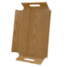 Luxury Desk Table Bamboo In Bed Bread Wooden Tray Wood Fruit Breakfast Food Cake Coffee Tea Serving Tray With Handles