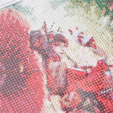 Japanese Diamond Painting Portrait Nine-Tailed Picture Rhinestone Full Round Diamond Embroidery Cartoon Home Decoration