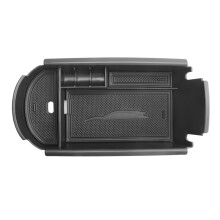 Car Styling Accessories Plastic Interior Armrest Storage Box Organizer Case Container Tray for C-Hr Chr 2016 2017 2018 Black