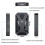 Convertitore per Tastiera e Mouse Adattatore per Convertitore Mouse per Tastiera Portatile da Gioco Portatile per Telefono Android(non supporta il 6