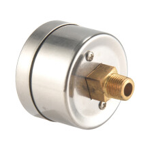 Universal Fuel Pressure Gauge 1/8 NPT(140 Psi) with 3/8 Inch Fuel Fuel Pressure Gauge Sensor T-Fitting Adapter