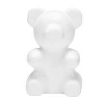 Diy Party Decorations 1pcs Foam Modelling Polystyrene Foam New Polystyrene Christmas Xmas Decorations Tree Ornaments Bear 1