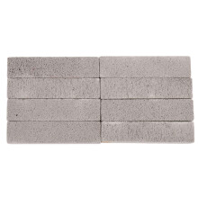 8 Pieces Pumice Stones for Cleaning Pumice Scouring Pad Grey Pumice Stick Cleaner for Removing Toilet Bowl Ring Bath Household Kitchen Pool