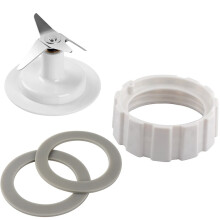 Blade Replacement Parts with Jar Base Cap and O-Ring Seal Gasket Accessories Kit for  Beach Blender Parts