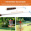 Disc  Retriever Disc  Grabber 10 Feet Portable Telescoping Pole with Durable Hook for Outdoor Flying Disc 4