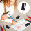 3 Pack Carpenter Pencil Sharpener, Manual Portable Woodworking Sharpens, Contractor Pencil Sharpener, Black 3