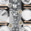 Disco Party Table Runner Mirror Silver Foil Table Runner Glitter Metallic Table Cover for Disco Dance Party Wedding 3