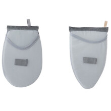 2 PCS Washable Ironing Board Anti-Scald Iron Pad Cover Gloves Heat-Resistant Stain Garment Steamer Accessories
