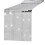 Disco Party Table Runner Mirror Silver Foil Table Runner Glitter Metallic Table Cover for Disco Dance Party Wedding 2