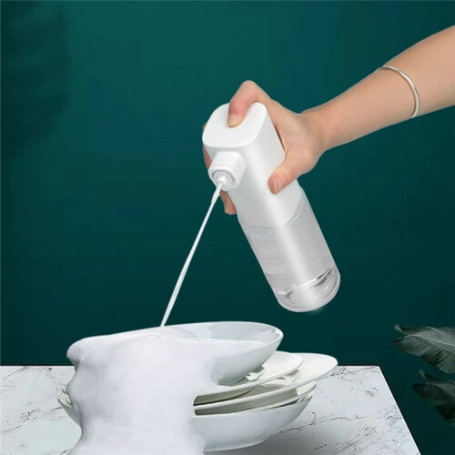 Automatic Foaming Soap Dispenser,Electric and Rechargeable,Refillable Foam Hand Dispenser for Kitchen Bathroom 1