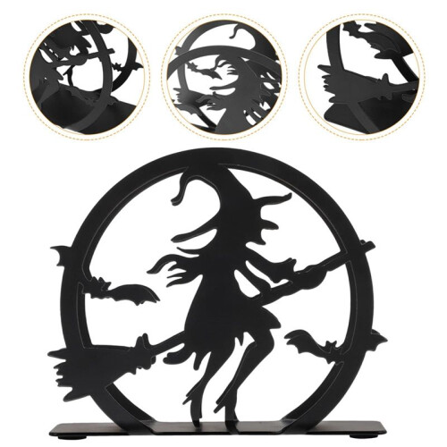Halloween Napkin Storage Rack, Witch Desktop Napkin Storage Box Dining Table