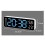 Large Digital Wall Clock Temperature and Humidity Week Display Electronic LED Table Alarm Clock 12/24H 8