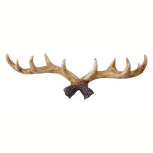 Vintage Deer Antlers Wall Hook Wall Mounted Clothes Hanger Coat Rack Key Holder for Decorative Wall Hook B