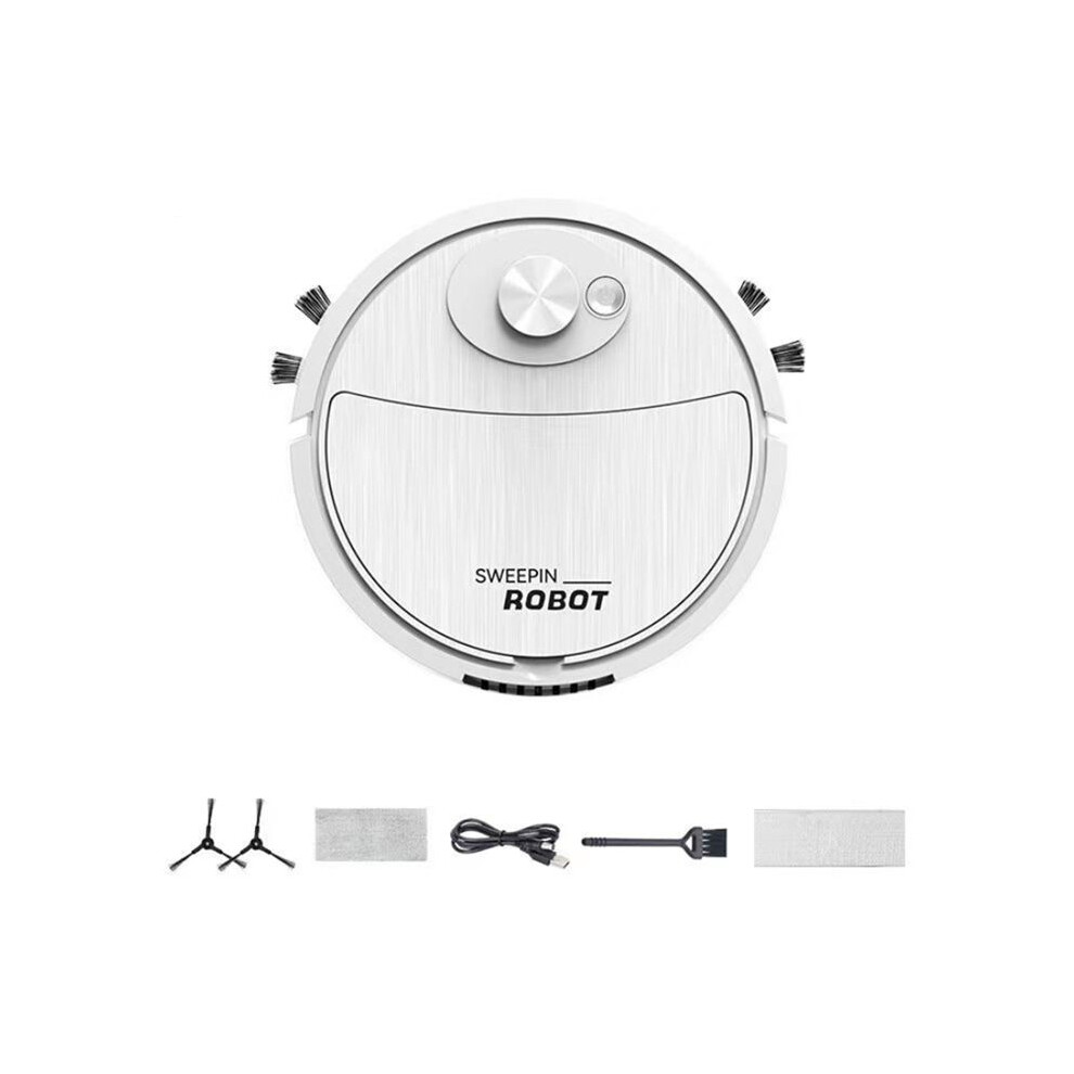 Cleaning Sweeping Robot Automatic Vacuum Robot Ultra Thin Silent Cleaning Hard Floor Cleaning Machine,White 6132050874912