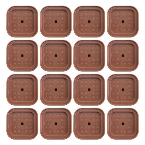 Furniture Risers Adjustable Bed Risers Desk Leg Risers 1.38Inch Stackable Heavy Duty Bed Lifts Risers Square Bed Raising 1