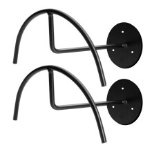 Peças de Aço Carbono Semicírculo Rack de Beisebol Chapéu Prateleira de Armazenamento Pendurado Na Parede Suporte de Chapéu Suporte de Chapéu