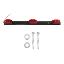 Trailer-Achterlichtbalk, 14,2 Inch Vrijgave-Identificatie-ID-Markeringslicht met Beugel voor Pick--Aanhangwagen RV