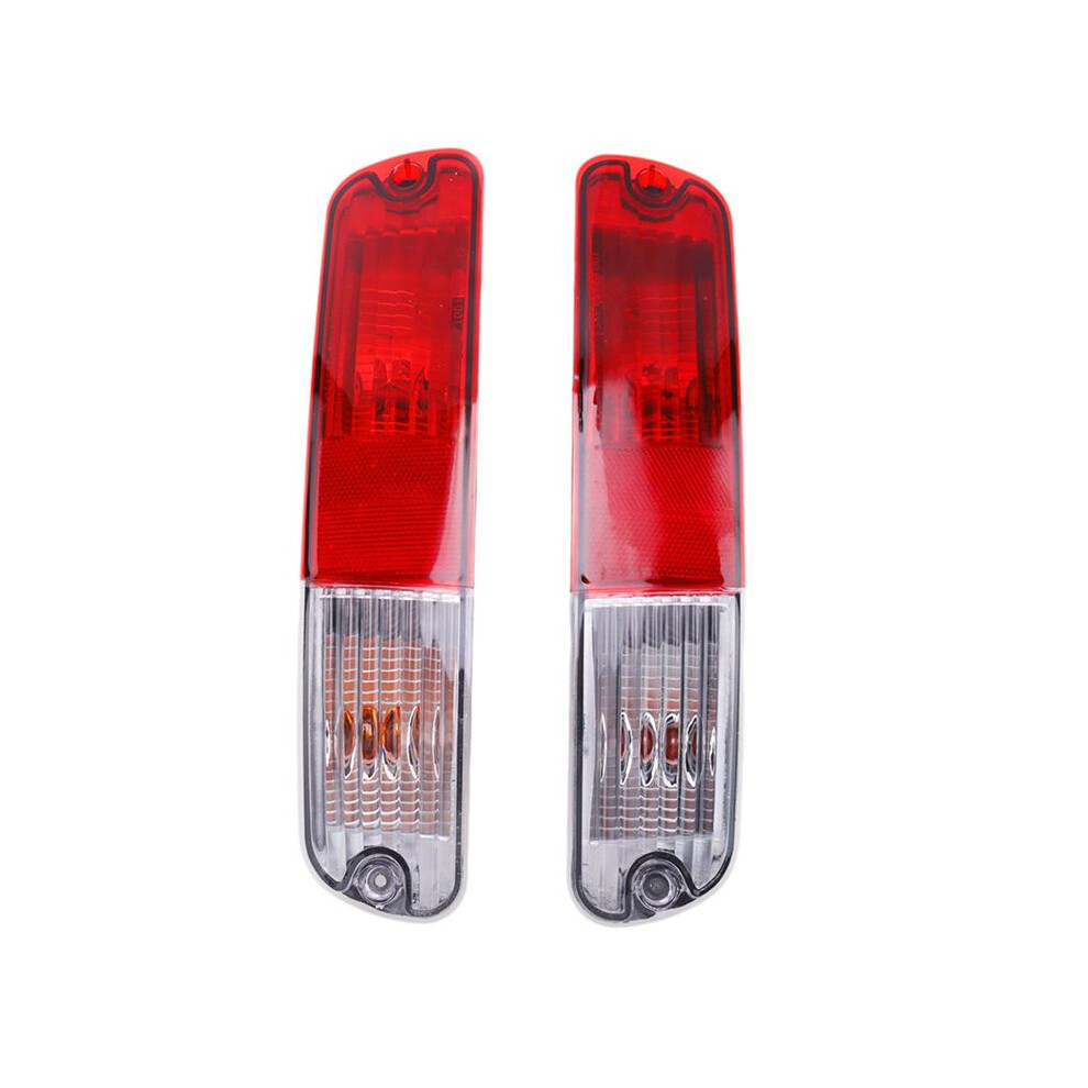 1Pair Car Rear Bumper Fog Parking Warning Reflector Taillights For Pajero Montero V73 V77 02-06 Light 6033145574796