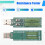 USB Resistor  Electronic Load with  Adjustable 5V1A/2A/3A Battery Capacity Voltage Discharge Resistance Tester 2
