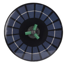 Pompa per fontana solare RGB con getto regolabile a 360