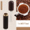 Espresso Coffee Stirrer Espresso Distribution Tool Portable Espresso Distribution Tools,6 Needles Walnut Color 5